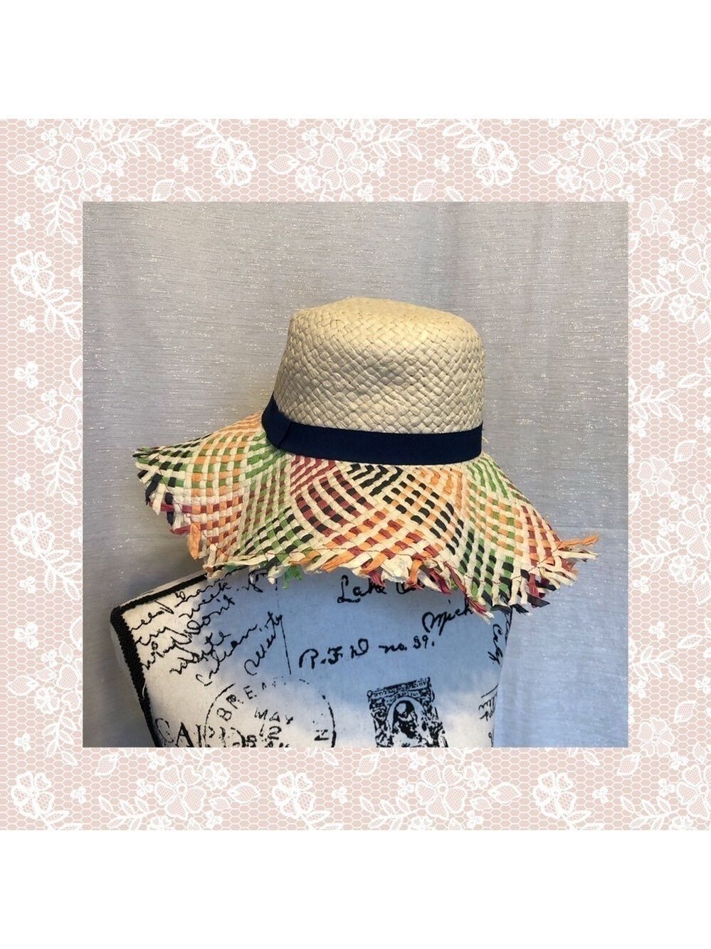 Super Cute Sunhat - 100% Paper - NWOT